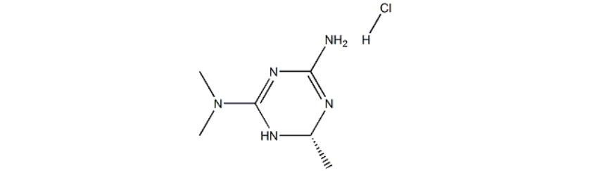 (6R)-1,6-二氢-N2,N2,6-三甲基-1,3,5-三嗪-2,4-二胺盐酸盐