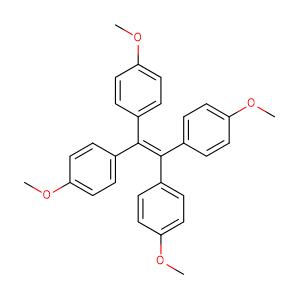 四-(4-甲氧基苯)乙烯,CAS：10019-24-6