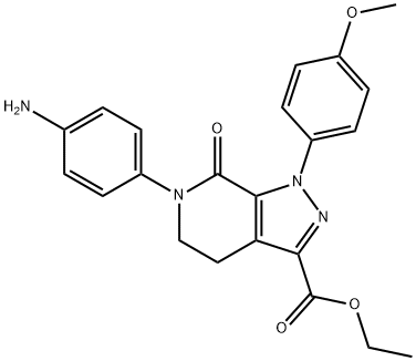 甲氧基苯基)-7-氧代-6-[4-(2-氧代哌啶-1-基)苯基]-4,5,6,7-四氢-1H-吡唑并[3,4-C]吡啶-3-羧酸乙酯