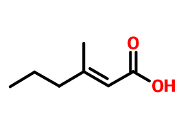 (2E)-3-甲基己-2-烯酸