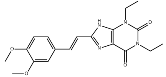 (E)-8-[2-(3,4-二甲氧基苯基)乙烯基]-1,3-二乙基-3,7-二氢-1H-嘌呤-2,6-二酮