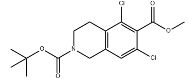 2-N-BOC-5,7-二氯-3,4-二氢-异喹啉-6-甲酸甲酯