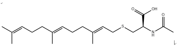 N-乙酰基-S-法呢基-L-半胱氨酸