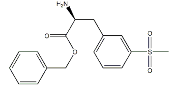 (S)-2-氨基-3-甲砜基-苯丙酸苄酯