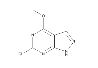 6-chloro-4-methoxy-1(2)H-pyrazolo[3,4-d]pyrimidine