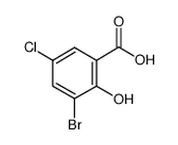 3-溴-5-氯水杨酸