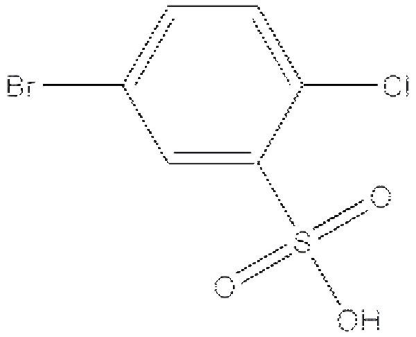 5-溴-2-氯苯磺酸