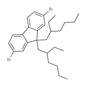 9,9'-二(2-乙基己基)-2,7-二溴芴