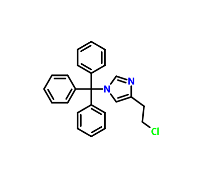 4-(2-氯乙基)-1-(三苯基甲基)-1H-咪唑