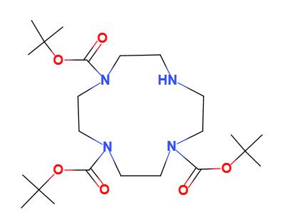 1,4,7-三叔丁氧羰基-1,4,7,10-四氮杂环十二烷