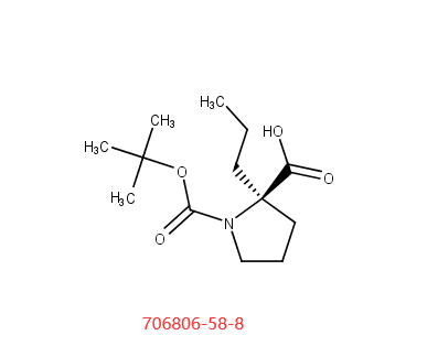 (2S)-1-[(tert-butoxy)carbonyl]-2-propylpyrrolidine-2-carboxylic acid