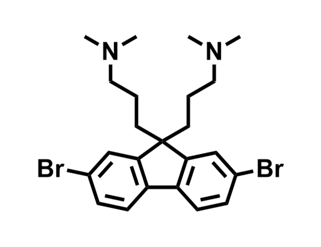 2,7-二溴-9,9-双[3'-(N,N-二甲氨基)丙基] -芴
