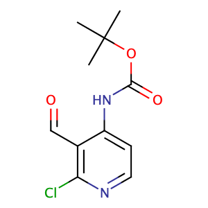 N-(2-氯-3-甲酰基-4-吡啶基)氨基甲酸叔丁酯