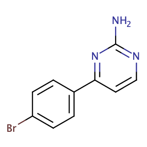 4-(4-溴苯基)嘧啶-2-胺