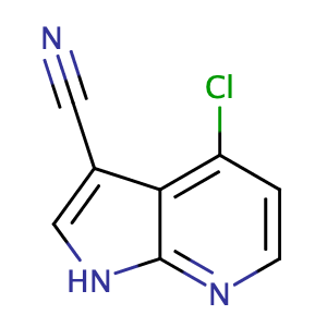 4-氯-1H-吡咯并[2,3-b]吡啶-3-甲腈