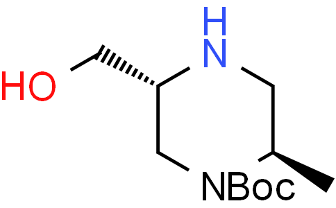 (2R,5R)-5-(羟甲基)-2-甲基哌嗪-1-羧酸叔丁酯