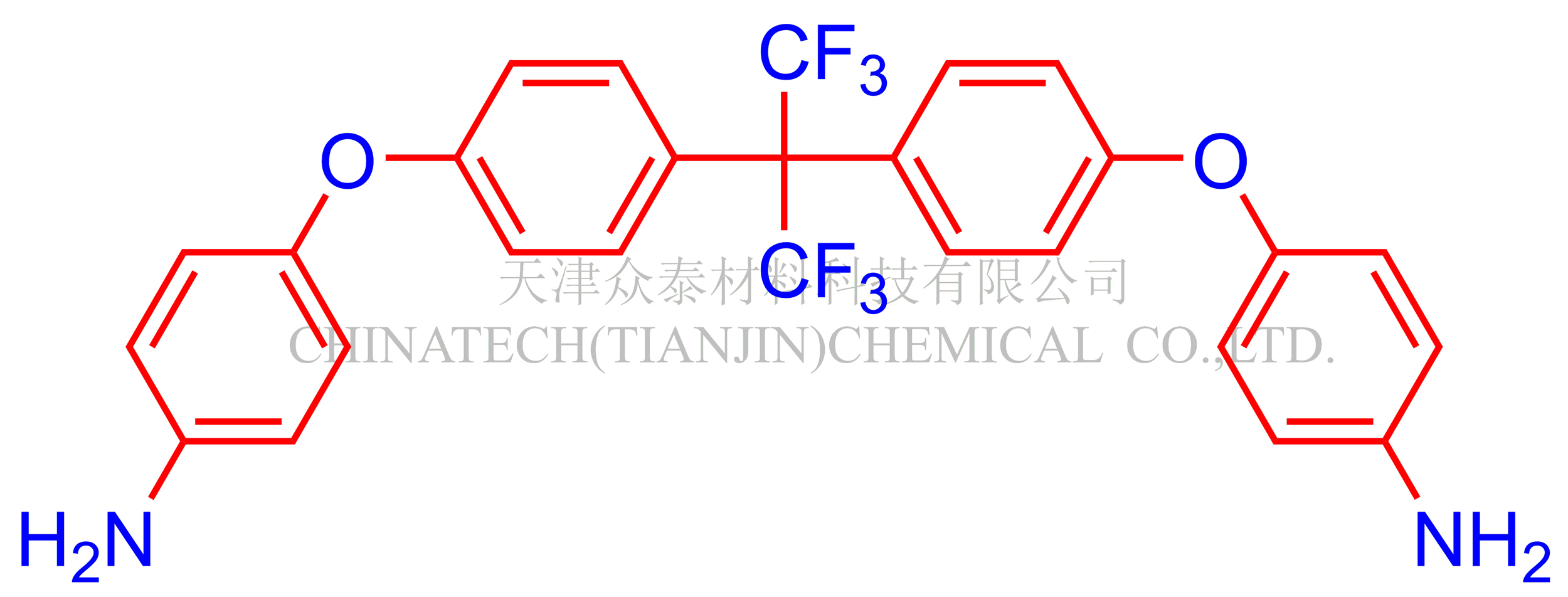 2,2-双[4-(4-氨基苯氧基)苯基]六氟丙烷(HFBAPP)