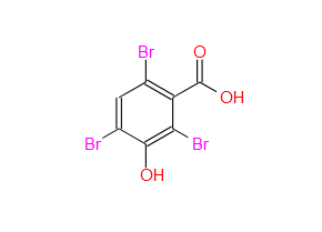 3-羟基-2，4，6-三溴苯甲酸