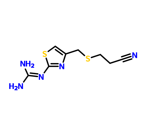 3-(2-胍基-噻唑-4-基甲硫)-丙腈