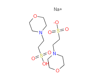 吗啉乙磺酸半钠盐