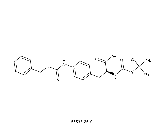 (2S)-2-[(2-methylpropan-2-yl)oxycarbonylamino]-3-[4-(phenylmethoxycarbonylamino)phenyl]propanoic acid