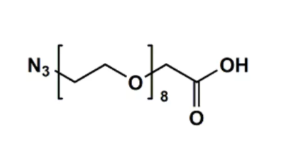 Azido-PEG8-CH2CO2H，叠氮-八聚乙二醇-乙酸