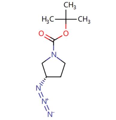 (3S)-1-Boc-3-叠氮基吡咯烷