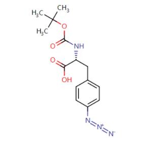 4-叠氮基-N-[(1,1-二甲基乙氧基)羰基]-D-苯丙氨酸，BOC-D-PHE(4-AZIDO)-OH