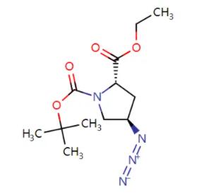 （4R）-1-Boc-4-叠氮-L-脯氨酸乙酯，(4R)-1-Boc-4-azido-L-proline ethyl ester