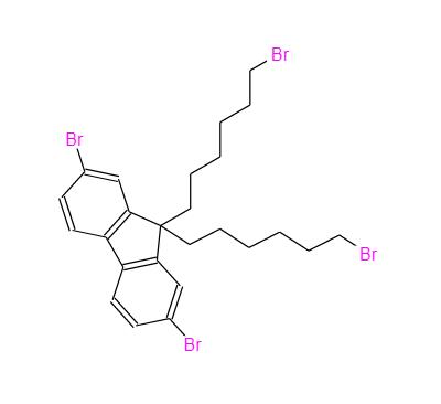 2,7-二溴-9,9-双(6-溴己基)芴