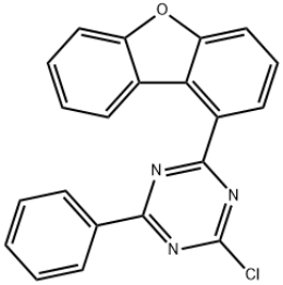 2-氯-4,9-（二苯并[b,d]呋喃-1-基）-6-苯基-1,3,5-三嗪