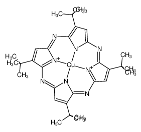 copper tetra(tert-butyl)tetraazaporphinate