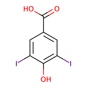 4-羟基-3,5-二碘苯甲酸