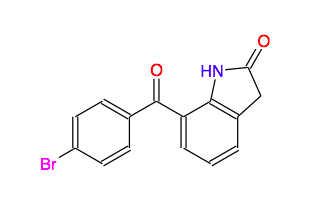 7-(4-溴苯甲酰基)-1,3-二氢吲哚-2-酮