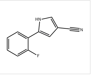 5-(2-氟苯基)-1H-吡咯-3-甲腈