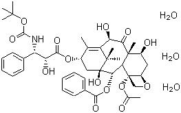 CAS 登录号：148408-66-6, 三水多烯紫杉醇