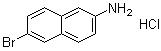 CAS 登录号：71590-31-3, 6-溴-2-萘胺盐酸盐