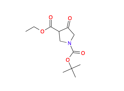 1-叔丁基 -3-乙酯-4-氧吡咯烷-1,3-二甲酸