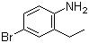 CAS 登录号：45762-41-2, 4-溴-2-乙基苯胺