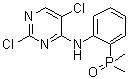 CAS 登录号：1197953-49-3, 2,5-二氯-N-[2-(二甲基亚膦酰)苯基]-4-嘧啶胺