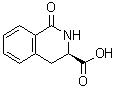 CAS 登录号：104974-47-2, (3R)-1,2,3,4-四氢-1-氧代-3-异喹啉羧酸