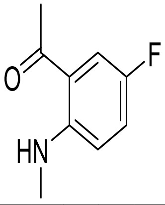 1-(5-fluoro-2-(methylamino)phenyl)ethan-1-one