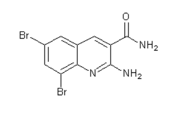 2-氨基-6,8-二溴-3-喹啉甲酰胺