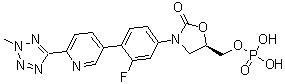 CAS 登录号：856867-55-5, Tedizolid phosphate