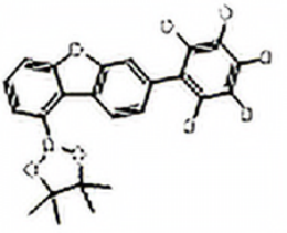 4,4,5,5-tetramethyl-2-(7-(phenyl-d5)dibenzo[b,d]furan-1-yl)-1,3,2-dioxaborolane