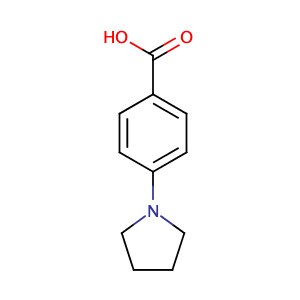 4-(1-吡咯烷基)苯甲酸