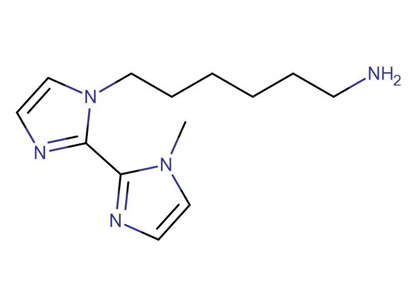N-(6-aminohexyl)-N'-methyl-2,2'-biimidazole