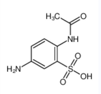 2-(乙酰氨基)-5-氨基-苯磺酸