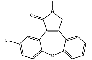 11-氯-2,3-二氢-2-甲基-1H-二苯并[2,3:6,7]氧杂卓并[4,5-C]吡咯-1-酮