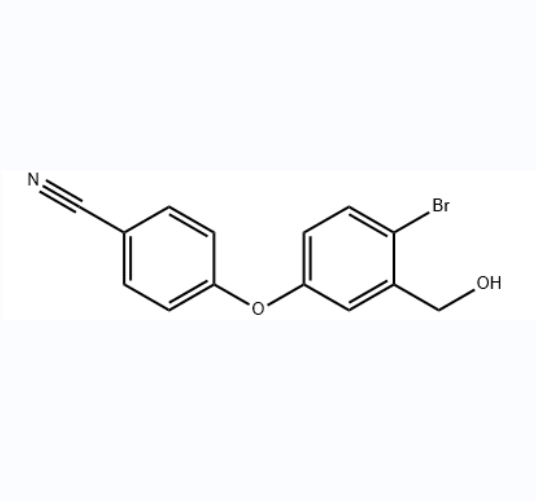 4-[4-溴-3-(羟基甲基)苯氧基]苯甲腈